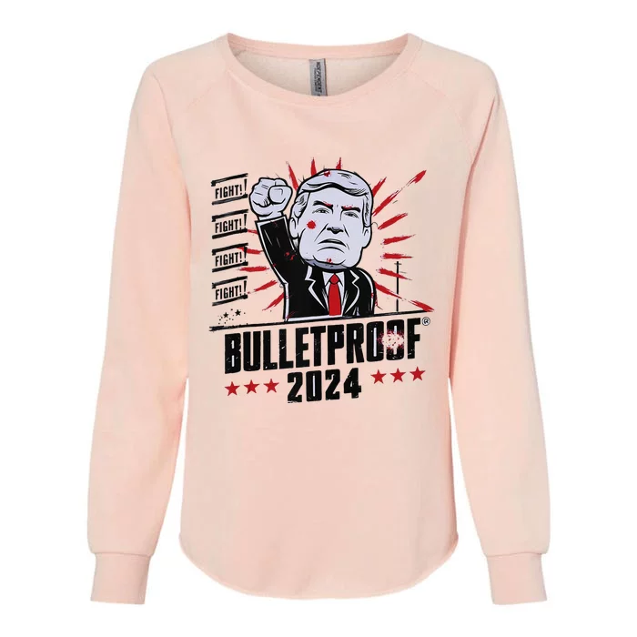 Bulletproof Bloody Ear Bleeding Butler Womens California Wash Sweatshirt