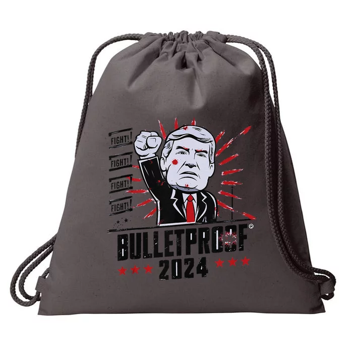 Bulletproof Bloody Ear Bleeding Butler Drawstring Bag