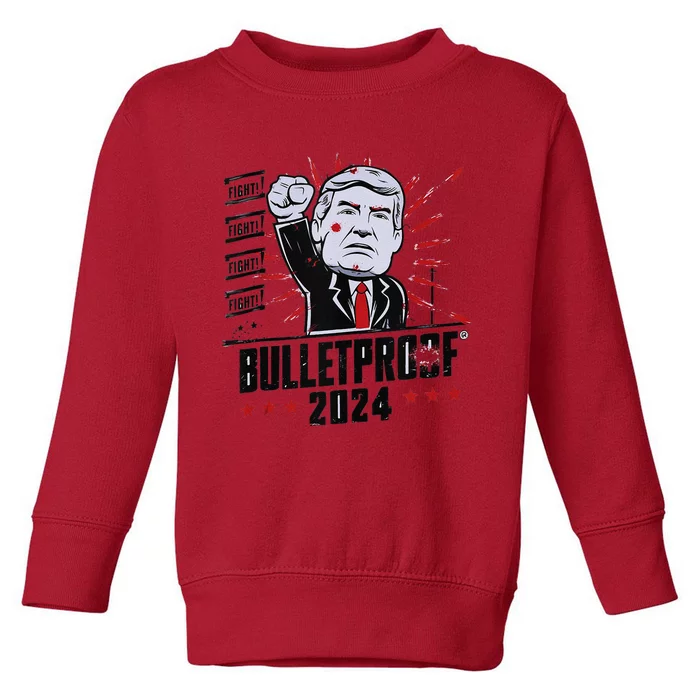 Bulletproof Bloody Ear Bleeding Butler Toddler Sweatshirt