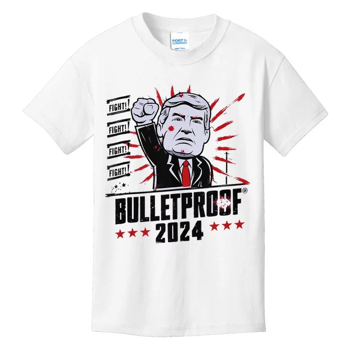 Bulletproof Bloody Ear Bleeding Butler Kids T-Shirt