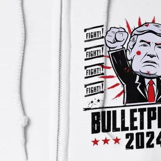 Bulletproof Bloody Ear Bleeding Butler Full Zip Hoodie