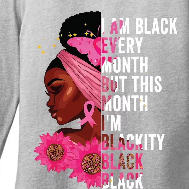 Blackity Black Every Month Black History Bhm African Gift Womens CVC Long Sleeve Shirt