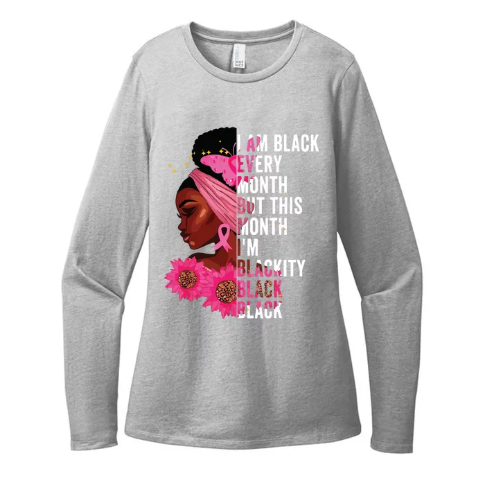 Blackity Black Every Month Black History Bhm African Gift Womens CVC Long Sleeve Shirt