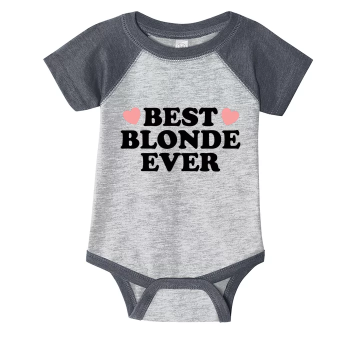 Best Blonde Ever Infant Baby Jersey Bodysuit