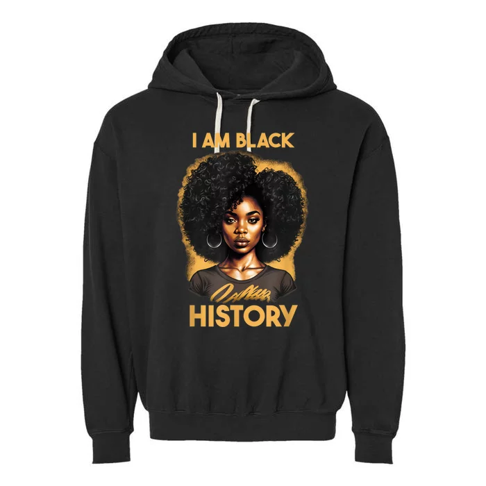 Blackity Black Every Month Black History BHM African Gifts Garment-Dyed Fleece Hoodie