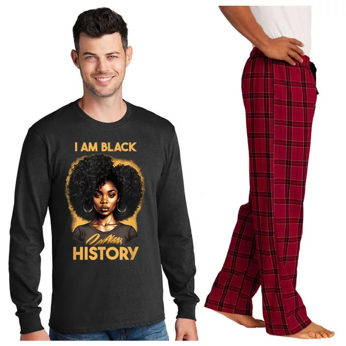 Blackity Black Every Month Black History BHM African Gifts Long Sleeve Pajama Set