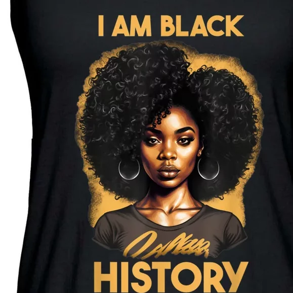 Blackity Black Every Month Black History BHM African Gifts Ladies Essential Flowy Tank