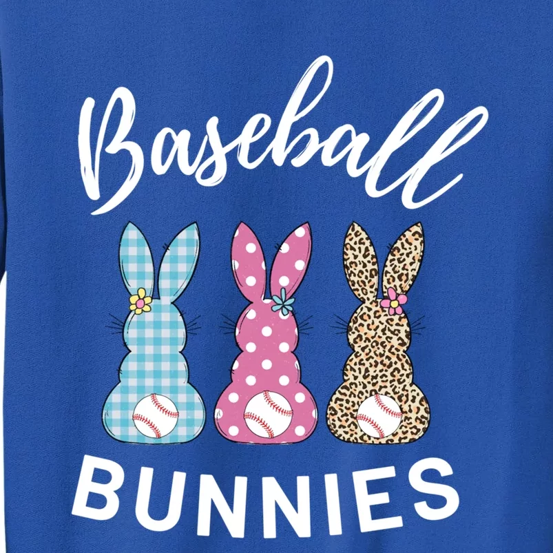 Baseball Bunnies Easter Bunny Mom Funny Gift Sweatshirt