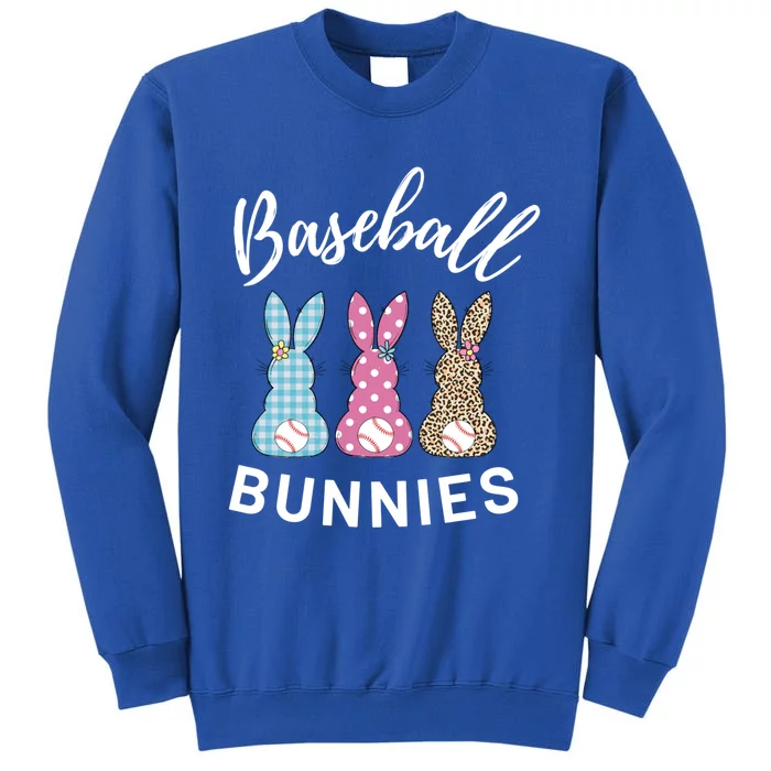 Baseball Bunnies Easter Bunny Mom Funny Gift Sweatshirt