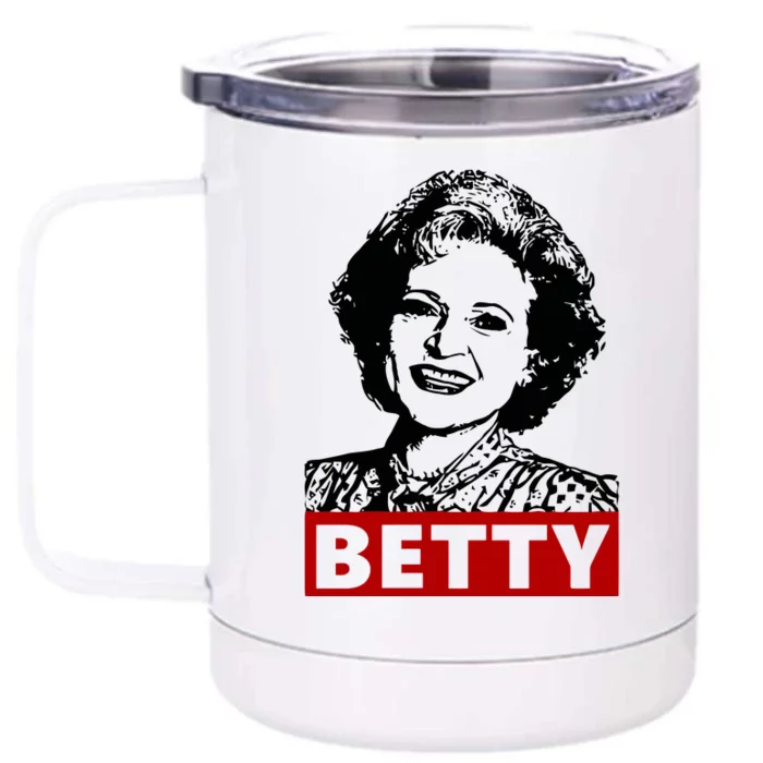 Betty Front & Back 12oz Stainless Steel Tumbler Cup