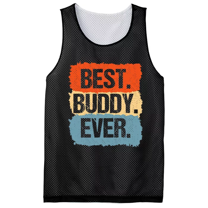 Best Buddy Ever Mesh Reversible Basketball Jersey Tank