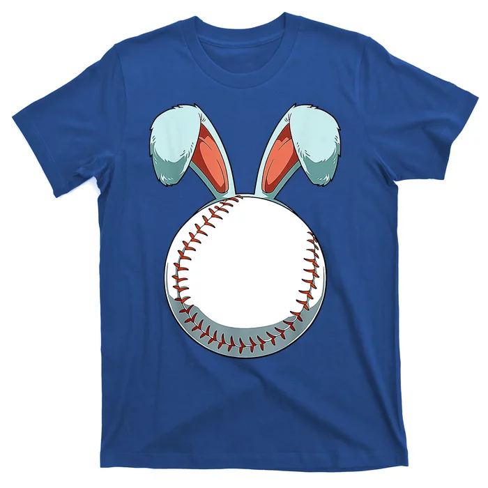 Baseball Bunny Easter Holiday Sport Lover T-Shirt