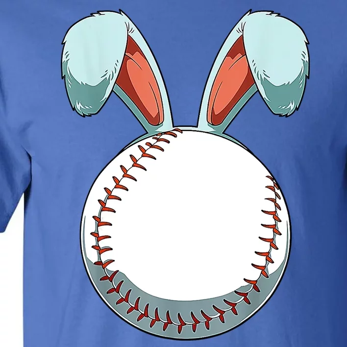 Baseball Bunny Easter Holiday Sport Lover Tall T-Shirt