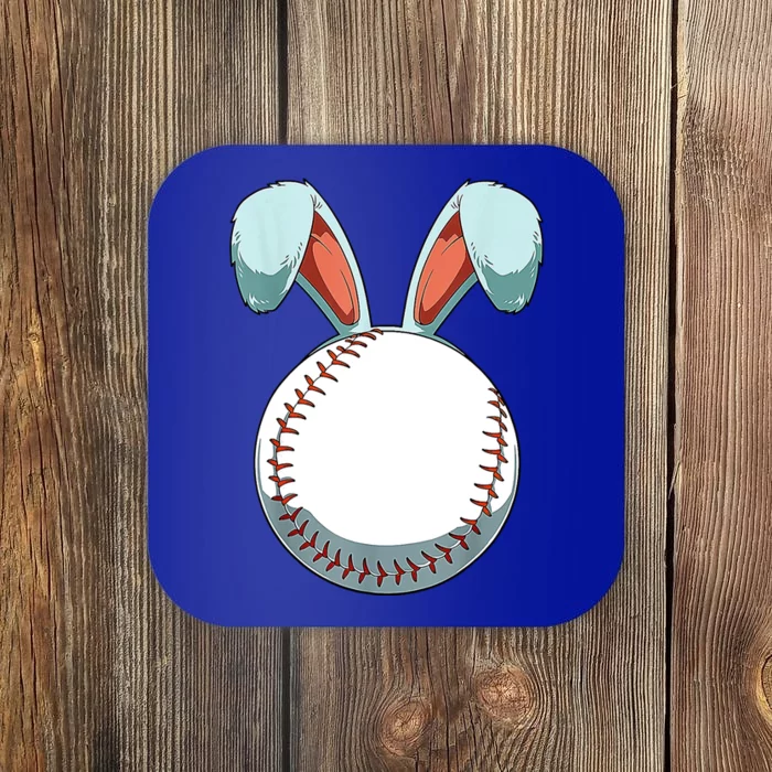 Baseball Bunny Easter Holiday Sport Lover Coaster