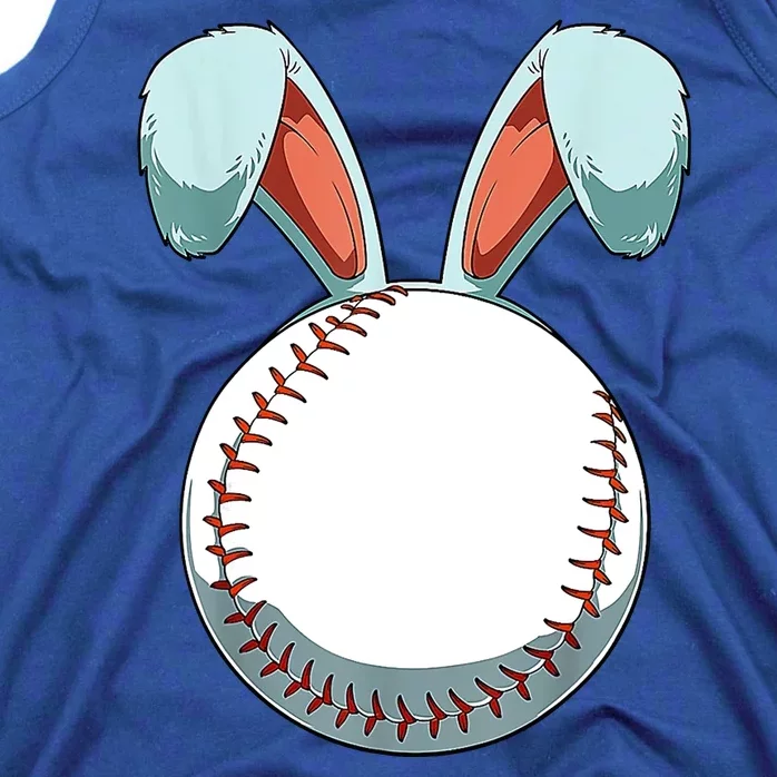 Baseball Bunny Easter Holiday Sport Lover Tank Top