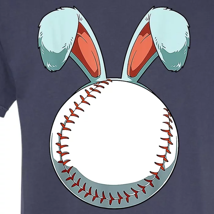 Baseball Bunny Easter Holiday Sport Lover Garment-Dyed Heavyweight T-Shirt