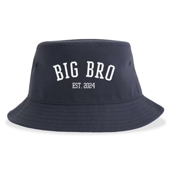 Big Bro Est. 2024 New Big Brother Sustainable Bucket Hat