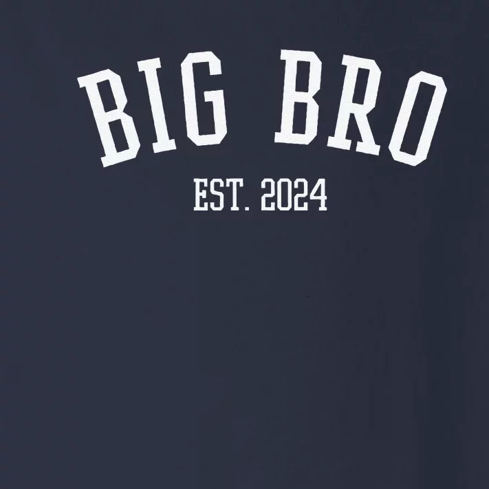 Big Bro Est. 2024 New Big Brother Toddler Long Sleeve Shirt