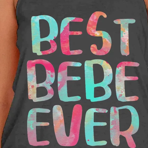 Best Bebe Ever Mother's Day Women's Knotted Racerback Tank