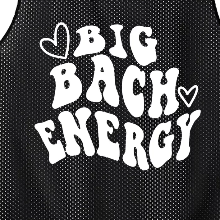 Big Bach Energy, It's About Damn Time, Bachelorette Party Mesh Reversible Basketball Jersey Tank