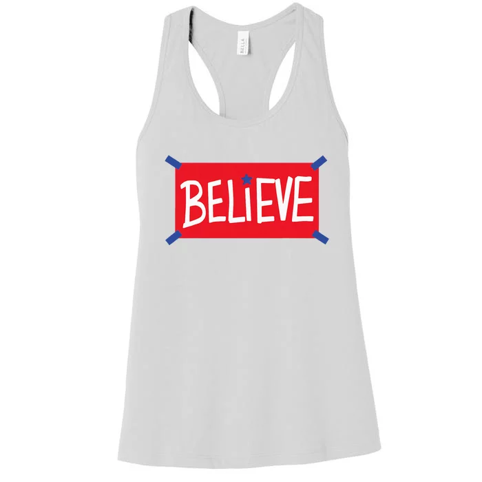 Believe Women's Racerback Tank