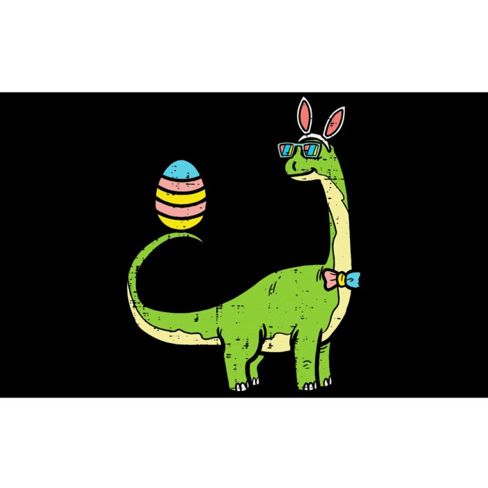 Brontosaurus Bunny Ears Egg Easter Day Dinosaur Dino Bumper Sticker