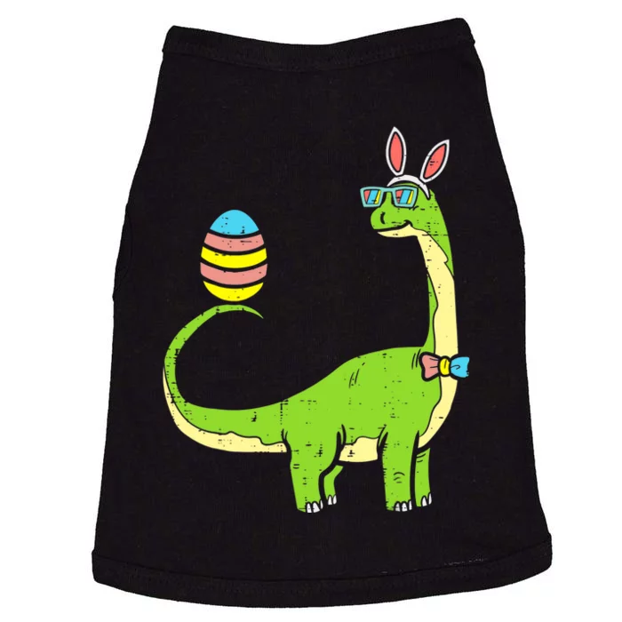 Brontosaurus Bunny Egg Easter Day Dinosaur Dino Boy Doggie Tank