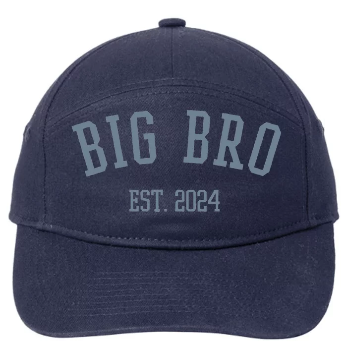 Big Bro Est. 2024 New Big Brother 7-Panel Snapback Hat