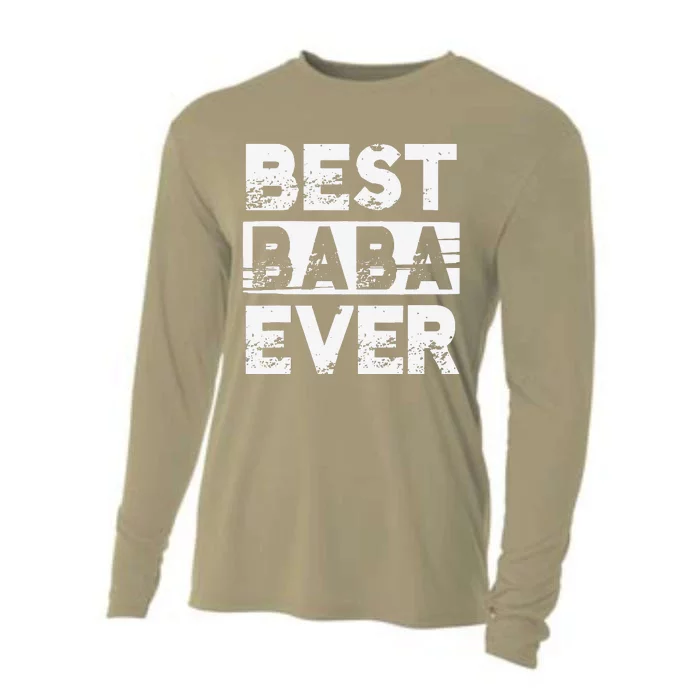 Best Baba Ever Gift For Grandpa Fathers Day Cooling Performance Long Sleeve Crew