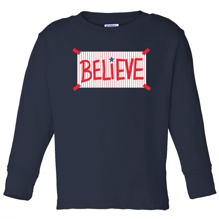 Believe Toddler Long Sleeve Shirt