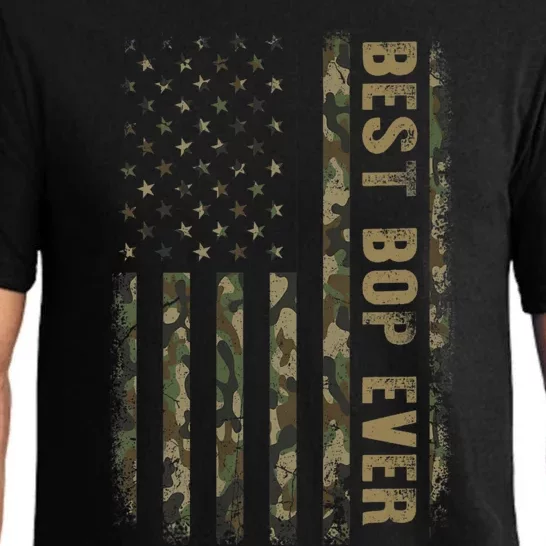 Best Bop Ever Camouflage American Flag FatherS Day Pajama Set