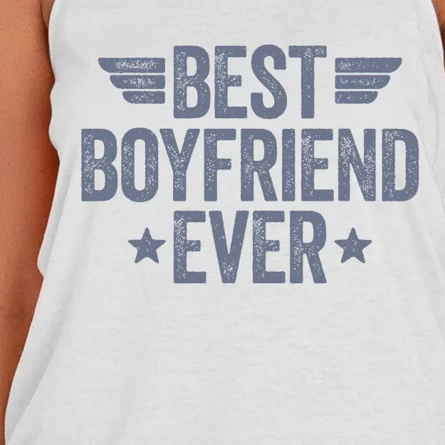 Best Boyfriend Ever Women's Knotted Racerback Tank