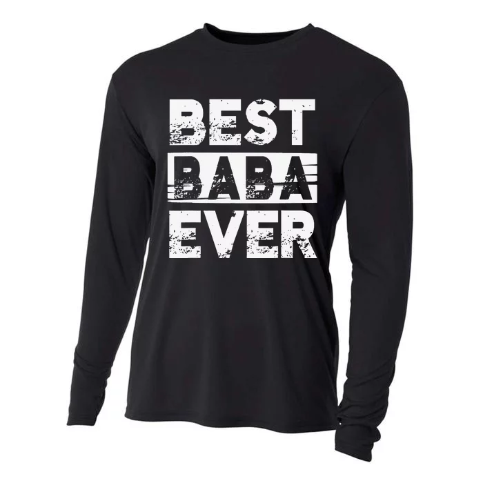 Best Baba Ever Gift For Grandpa Father's Day Cooling Performance Long Sleeve Crew