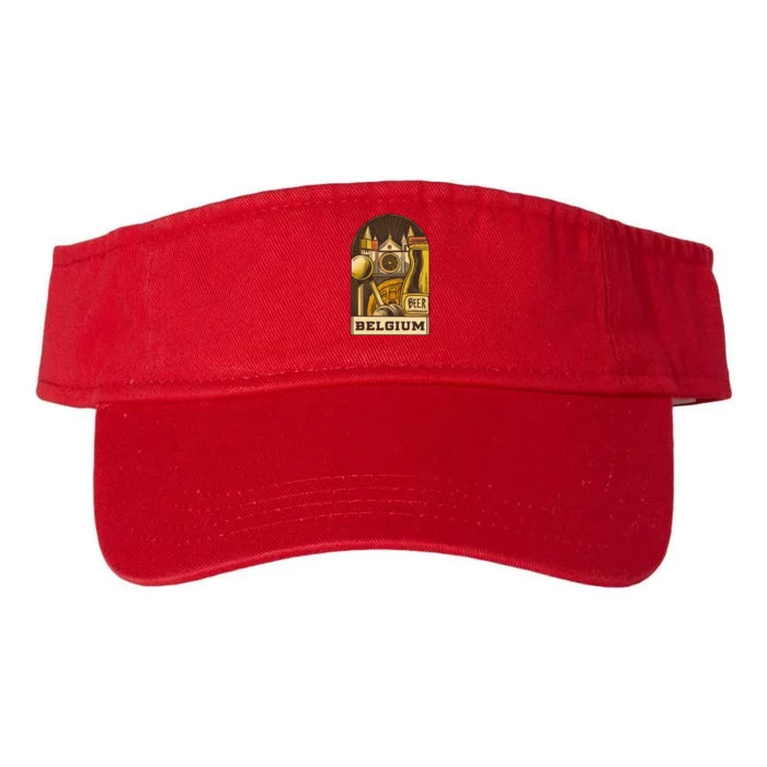 Belgium Beer Europe Valucap Bio-Washed Visor