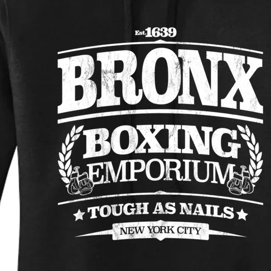 Bronx Boxing Emporium New York City Women's Pullover Hoodie