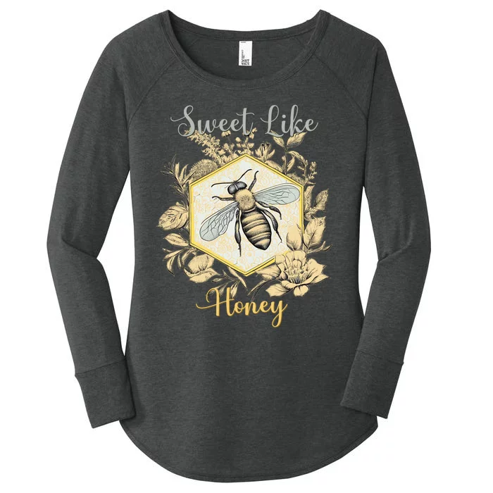 Bee Women's Perfect Tri Tunic Long Sleeve Shirt