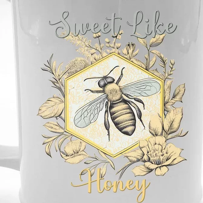 Bee Front & Back Beer Stein