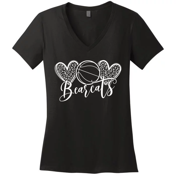 Bearcats Women's V-Neck T-Shirt