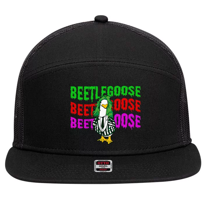 Beetlegoose 7 Panel Mesh Trucker Snapback Hat