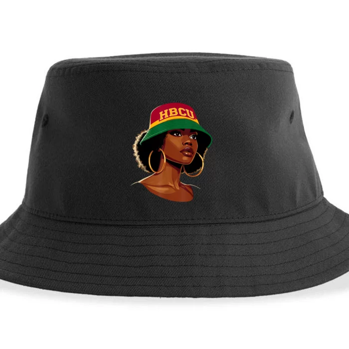 Beautiful Black Educated Hbcu Sustainable Bucket Hat