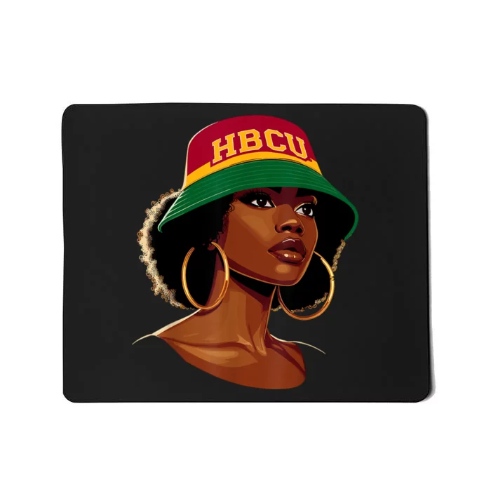 Beautiful Black Educated Hbcu Mousepad