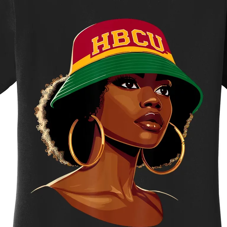 Beautiful Black Educated Hbcu Women's T-Shirt