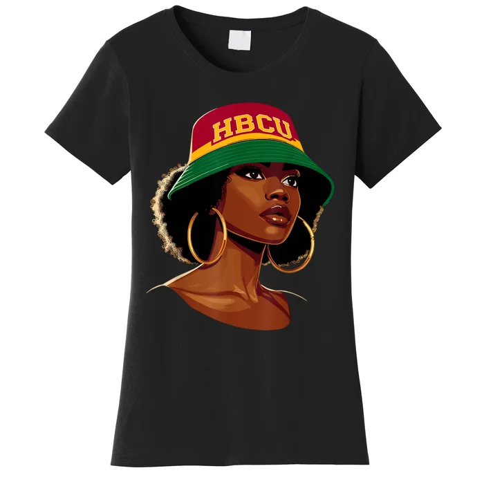 Beautiful Black Educated Hbcu Women's T-Shirt