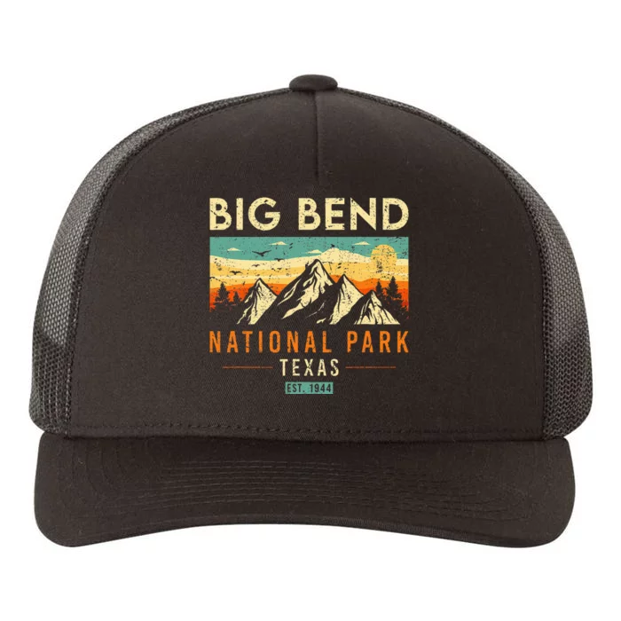 Big Bend Est. 1944 Retro Texas National Park Yupoong Adult 5-Panel Trucker Hat