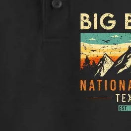 Big Bend Est. 1944 Retro Texas National Park Dry Zone Grid Performance Polo