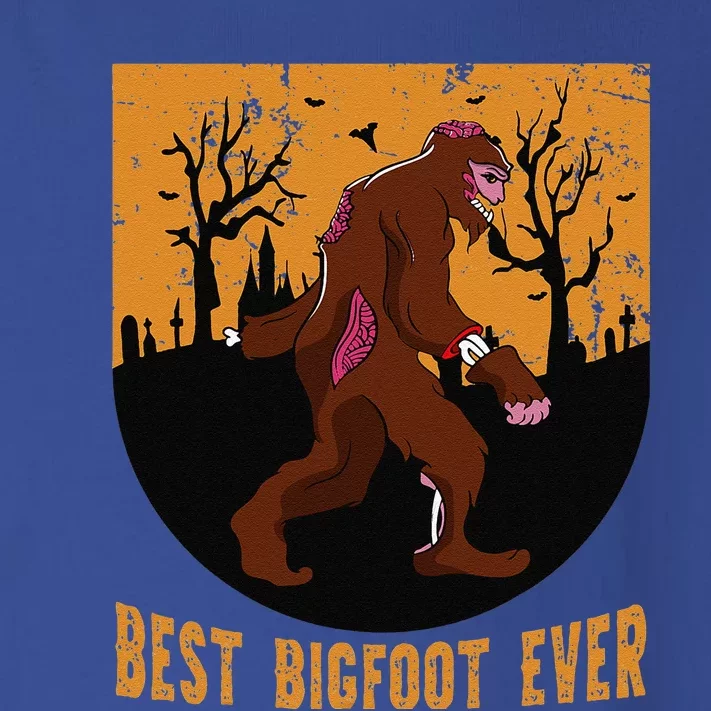 Best Bigfoot Ever Best Halloween Bigfoot Costume Gift Cute Toddler Long Sleeve Shirt