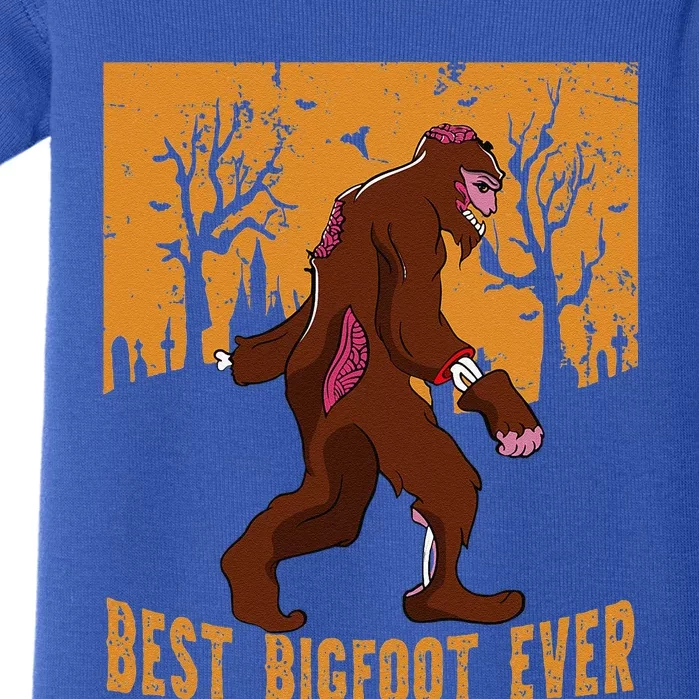 Best Bigfoot Ever Best Halloween Bigfoot Costume Gift Baby Bodysuit