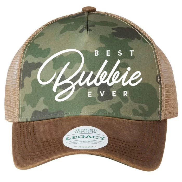 Best Bubbie Ever Gift Funny Gift Legacy Tie Dye Trucker Hat