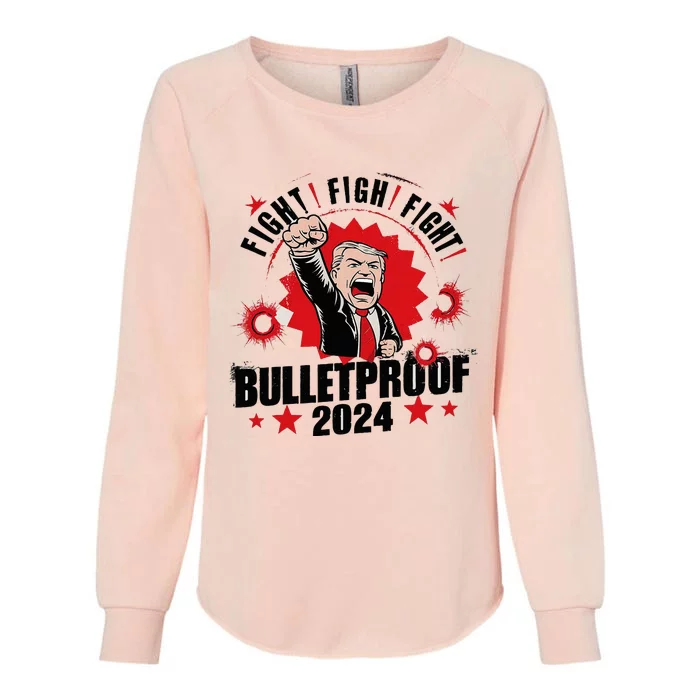 Bulletproof Bloody Ear Bleeding Butler Womens California Wash Sweatshirt