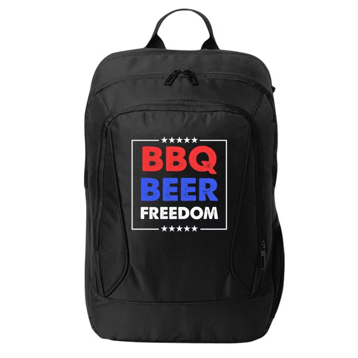 Bbq Beer Freedom Gift Bbq Beer Freedom Cute Gift City Backpack